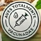Sello aves totalmente vacunadas